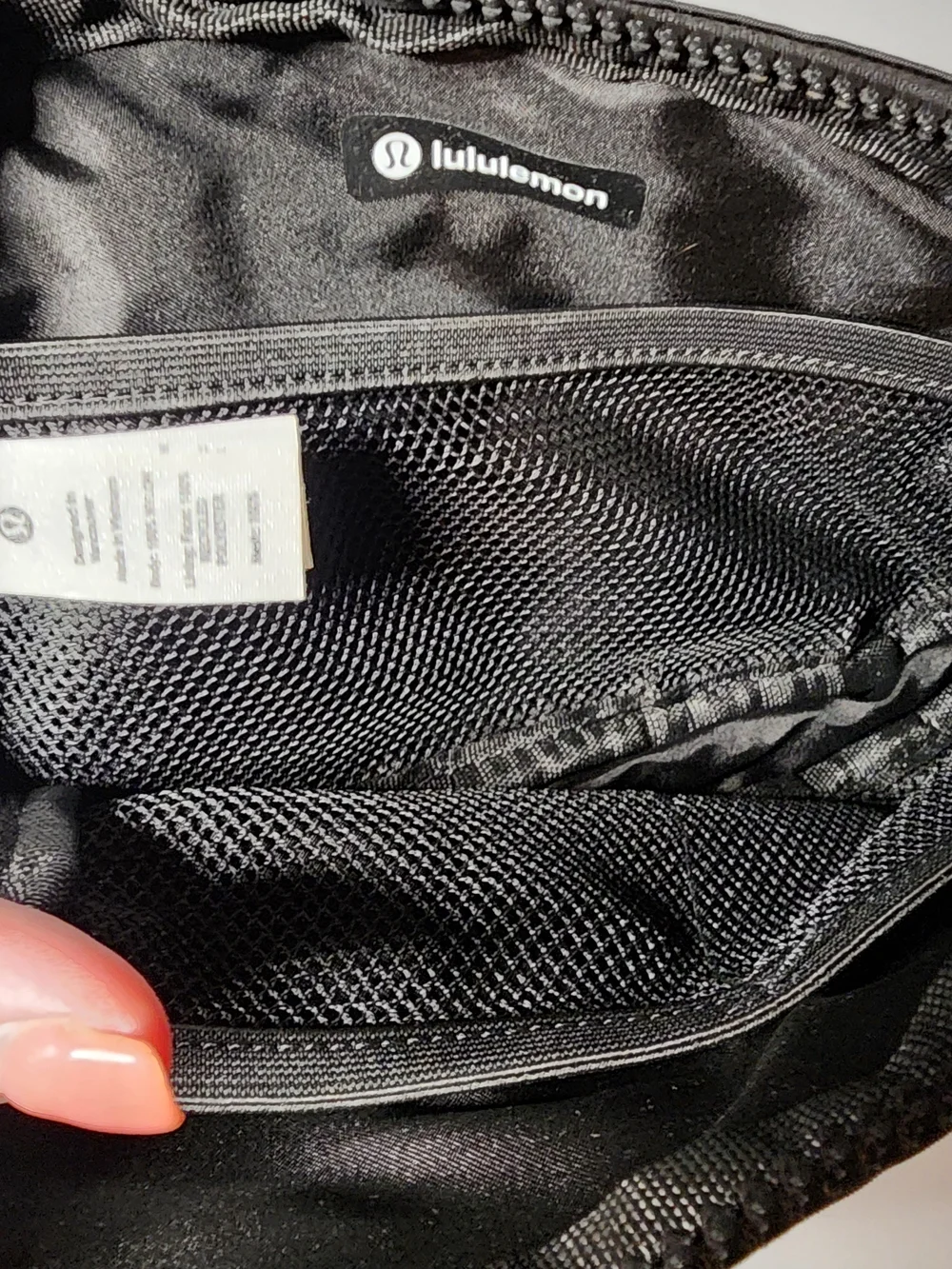 lululemon athletica Black Belt Bag with Metal Logo - Picture 7 of 10